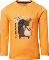 Noppies T-shirt Lelandhill - Blazing Orange - Maat 134