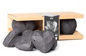 Hartjes houtskool Briketten giftbox (Hartjes briketten 3 stuks)