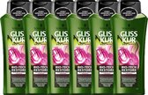 Gliss Kur - Shampoo - Bio Tech Restore - 6 x 400 ML - Voordeelverpakking