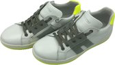 Superstar - Supe J.Modisch Met Veters  530 - Jongens - Wit - Grijs - Bianco-Grey