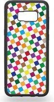 Colourful-tiles telefoonhoesje - Samsung Galaxy S8+