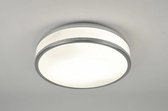 Lumidora Plafondlamp 71099 - 2 Lichts - E27 - Wit - Aluminium - Kunststof - Buitenlamp - Badkamerlamp - IP44 - ⌀ 35 cm