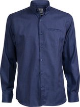 CR7 Fashion Shirt Custom Fit Blue - Maat XL