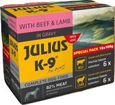 Julius-K9 - Hondenvoer - Natvoer - Adult - 12x100g