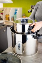 Tefal Modulo XL C816S2 Edelstahl 4-tlg. Kookpanset stapelbaar
