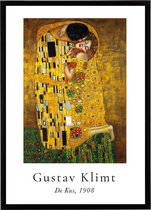 Poster Gustav Klimt - De Kus - In Passe Pastout - Art Nouveau - Kunst Print