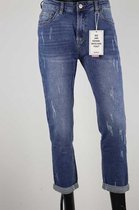 dames Jeans Boyfriend – Blauw maat 36
