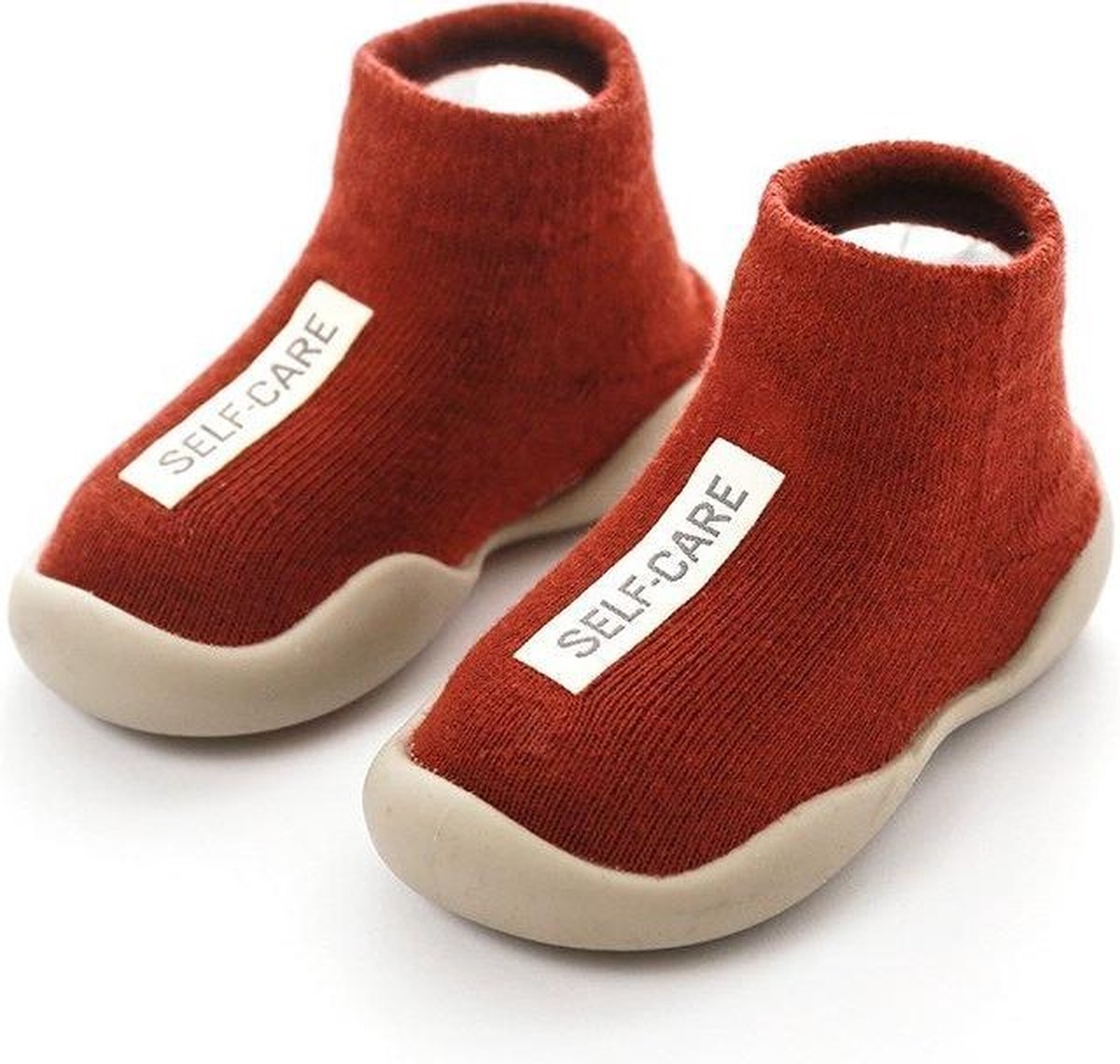 FedMois Baby Kruipschoenen - 2 Paar Thermische Antislip Slofjes Voor Winters