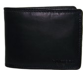 Leren heren portemonnee Landscape (billfold) model Hütmann met leren voeringen plek voor 9 pasjes met rifd bescherming.