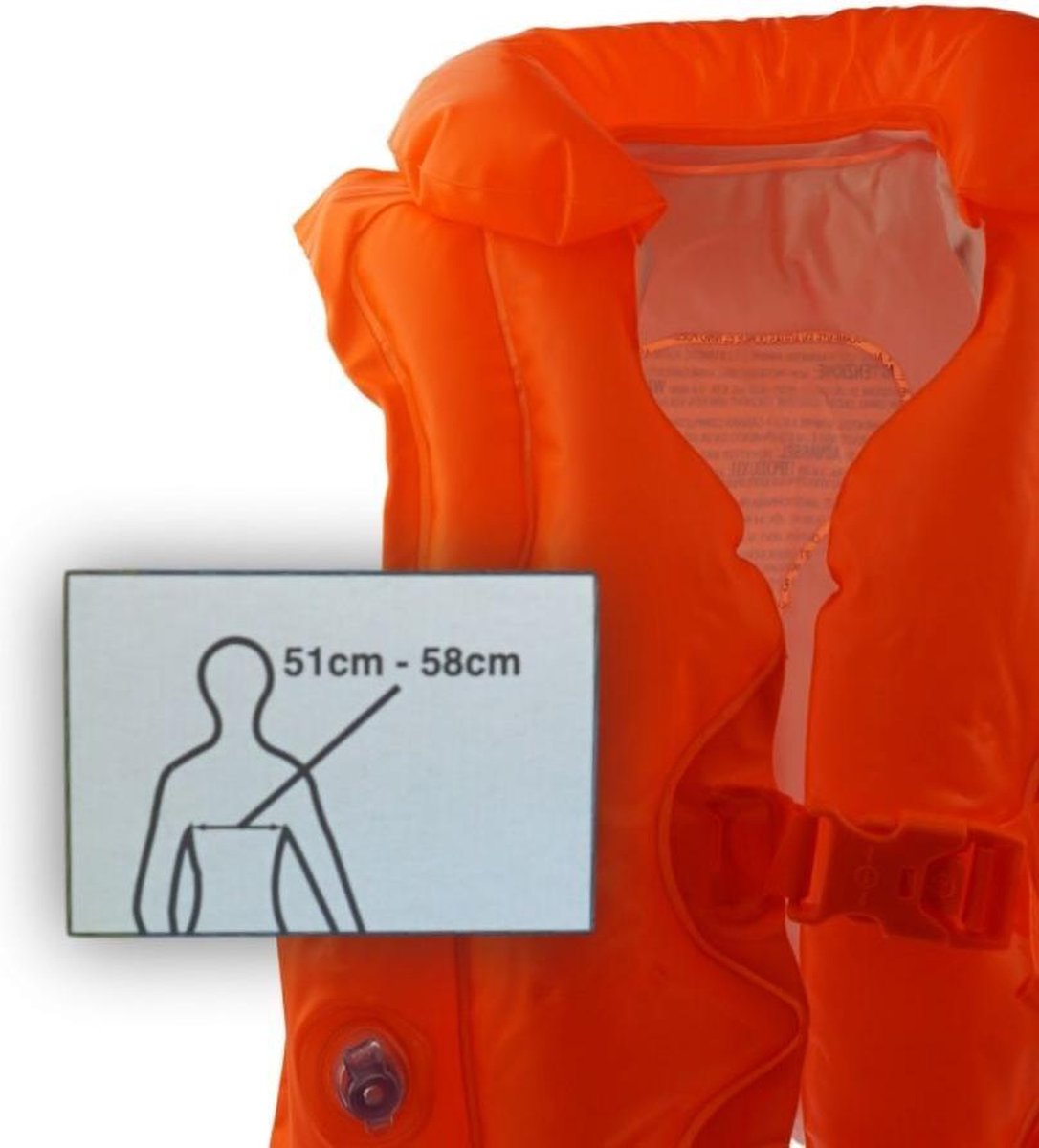 Intex Zwemvest - voor Kinderen - Reddingsvest - Oranje — afbeelding 2