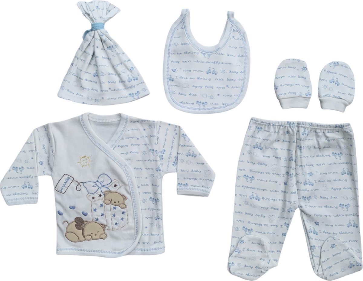 5 delig pasgeboren set