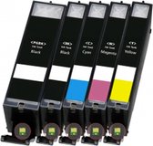 inktsjop Huismerk PGI-570 XL + CLI-571 XL Multipack incl. Chip (5set)-Pixma MG5700, MG5750, MG5751, MG5752, MG5753, MG6800, MG6850, MG6852, MG6853, MG7750, MG7751, TS5050, TS5051, TS5053, TS5