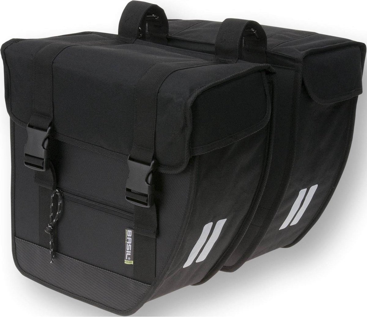 Basil Tour Dubbele fietstas - Zwart - 26 Liter