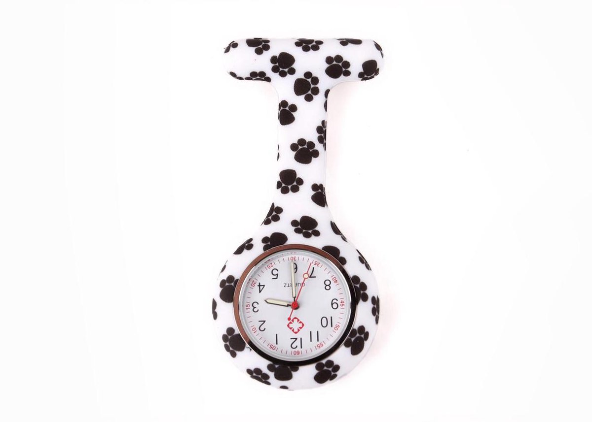 POWERZ® Verpleegster horloge, zuster horloge, siliconen puppy