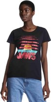 Jaws - Swim Dames T-shirt - XL - Zwart