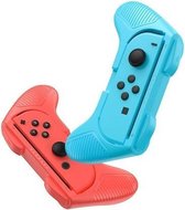 2x set handgreep voor Joy-Con joystick pad naar Nintendo Switch rood/ blauw