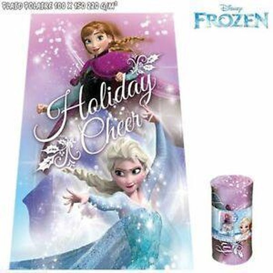 Disney Frozen Fleece plaid