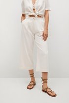 Mango Broek Katoenen Culotte 87077129 05 Dames Maat - 40