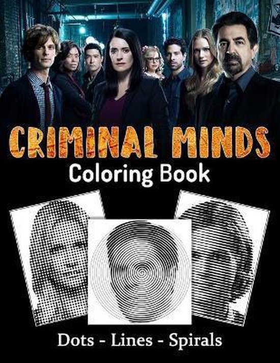 CRIMINAL MINDS Coloring Book, Spiralo Fun 9798674789826 Boeken