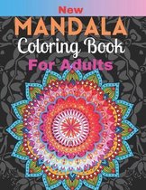 New Mandala Coloring Book For Adults