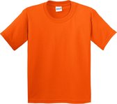 Gildan Childrens Unisex Zachte Stijl T-Shirt (Oranje)