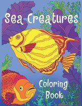 Sea Creatures Coloring Book