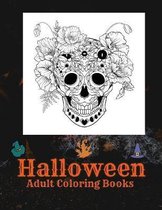 Halloween Adult Coloring Books