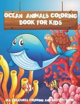 Ocean Animals Coloring Book For Kids
