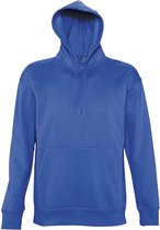 SOLS Slam Unisex Hooded Sweatshirt / Hoodie (Koningsblauw)