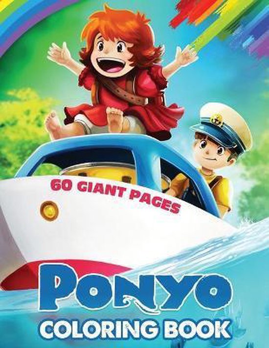 Ponyo Coloring Book, Hana Snow 9798674632238 Boeken