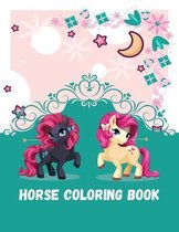 Horse Coloring Book