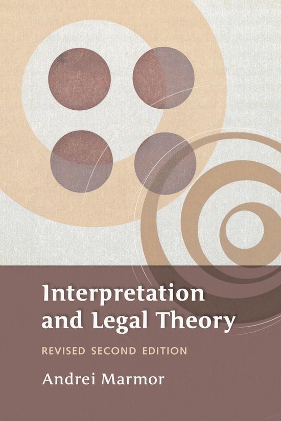 Interpretation and Legal Theory - cover