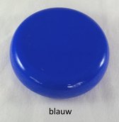 Speldenmagneet, rond magnetisch speldenkussen, 11 cm, blauw