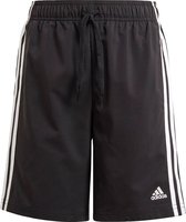 adidas Pantalon de sport adidas Essentials 3-Stripes - Taille 164 - Unisexe - Noir - Blanc