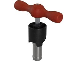 Uponor MLC Buizenontbramer en Kalibreergereedschap - Ø 25 mm - Inclusief Handgreep - 1015756 - (Rood of Blauw)