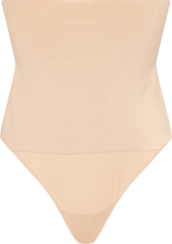 Maidenform Maidenform Tame Your Tummy String Taille Haute Femme Slip - Nude - Taille 2XL