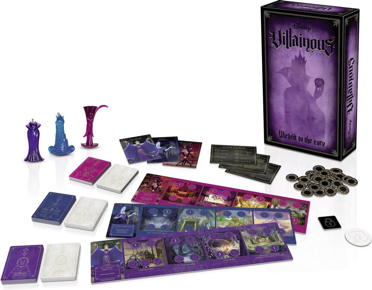 Ravensburger Villainous uitbreiding Wicked to the core - Bordspel Engelstalig — afbeelding 3