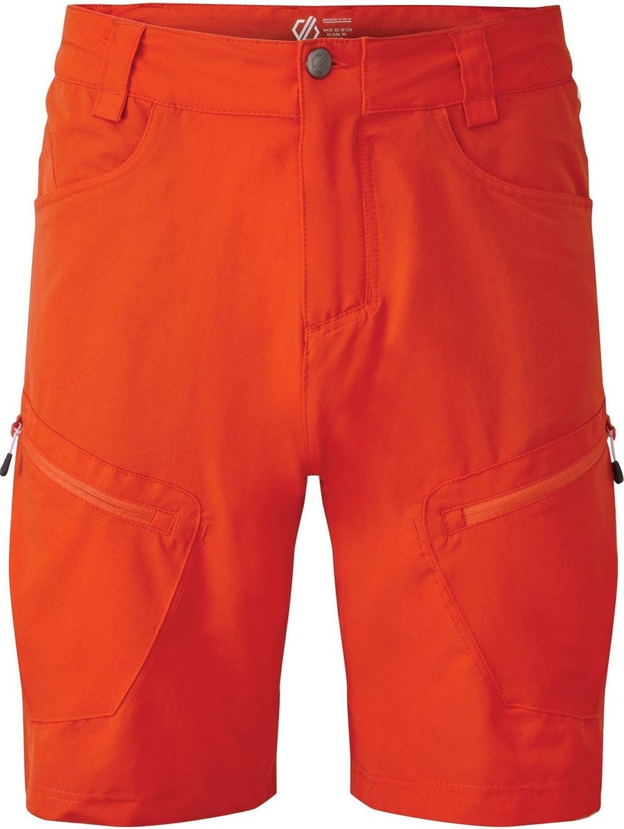 Dare 2b Outdoorshort Tuned In Ii Heren Nylon/elastaan Oranje Mt 38
