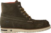 Scotch & Soda Levant Veterboots - Laarzen Met Veters - Heren - Groen - Maat 44