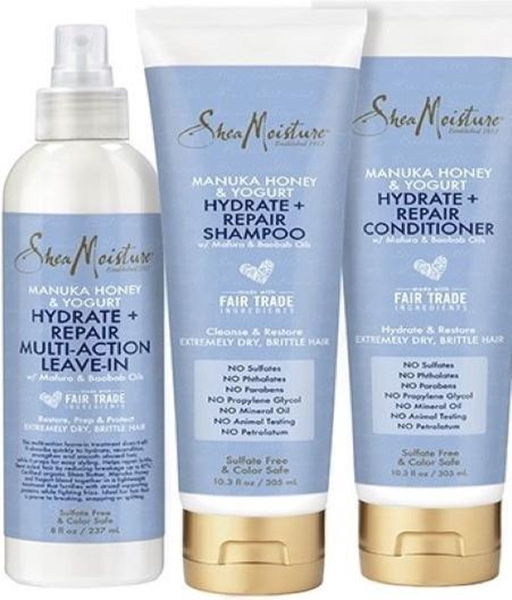 Shea Moisture Manuka Honey & yoghurt Set