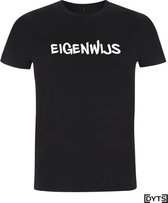 T-shirt | Karaktereigenschappen | Eigenwijs03 - L, Wit, Heren