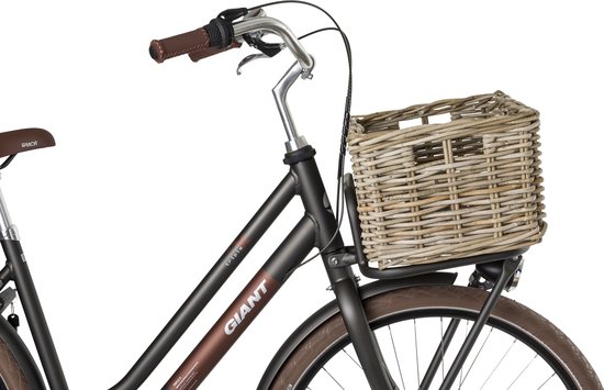 Fastrider Zeno Rotan Fietsmand - Naturel - 26L - Handgemaakt van FastRider — afbeelding 3