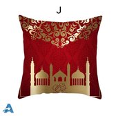 Ramadan en Eid-decoraties voor huis Kussenhoes 45x45 cm Style J