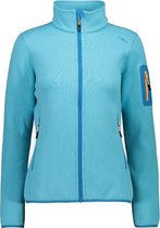 Cmp Outdoorvest Knitted Dames Polyester Aqua Maat 50