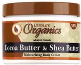Africas Best Ultimate Organics Cocoa Butter & Shea Butter Moisturizing Body Cream 216 gr
