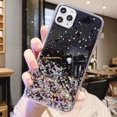 iPhone 11 Hoesje Zwart Glitter