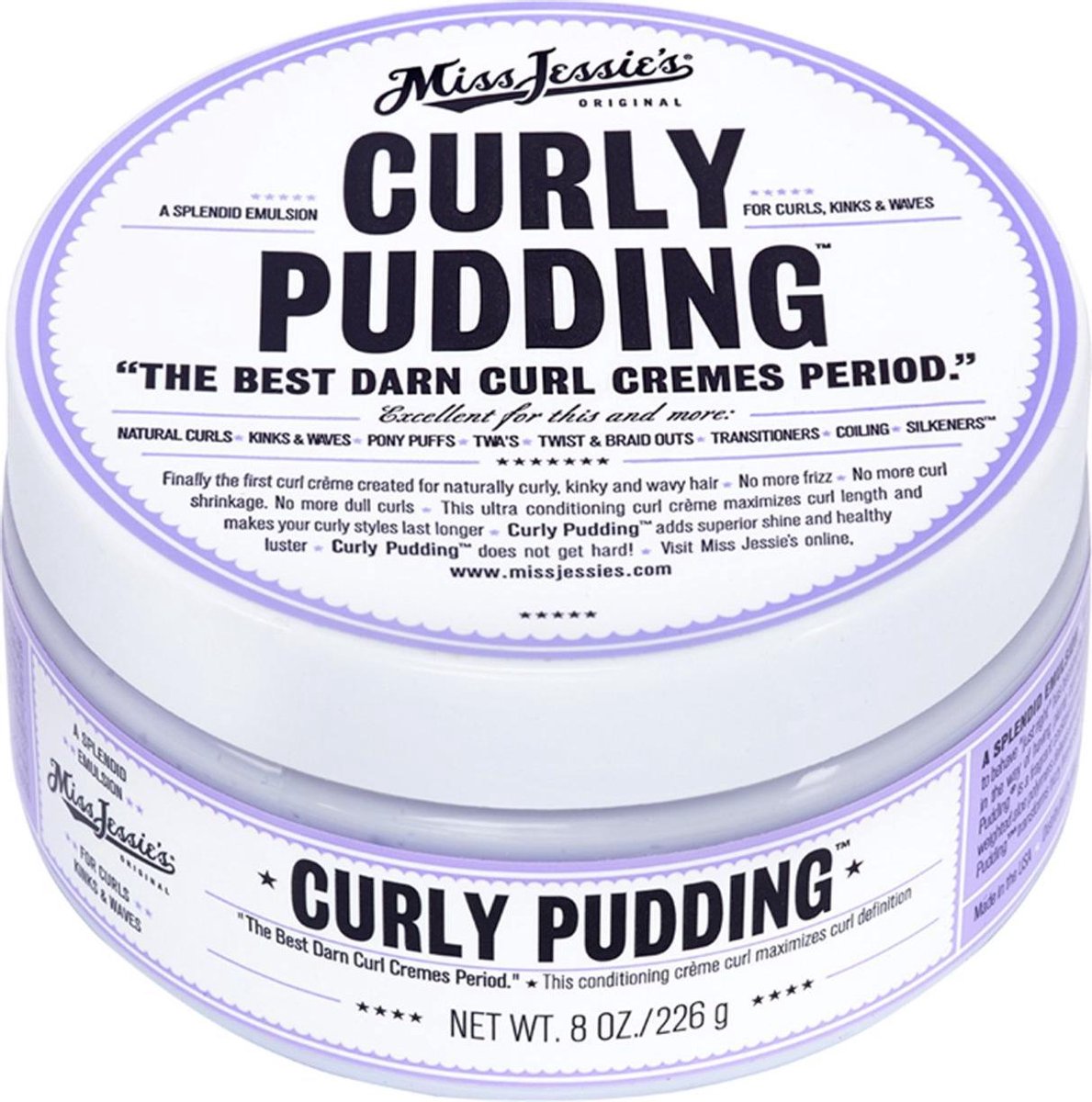 Miss Jessie's Curly Hair Pudding 226g