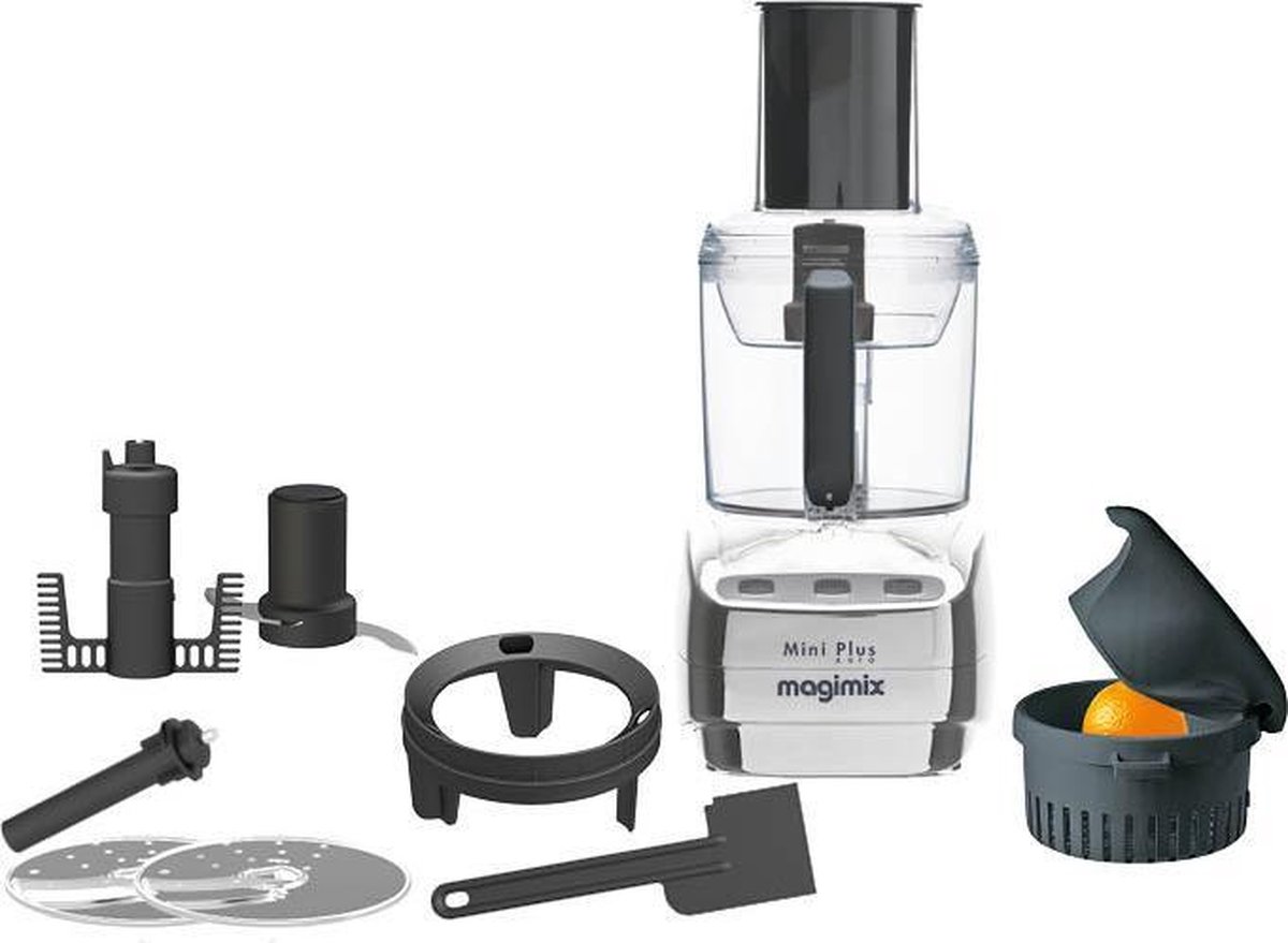 Magimix - Mini Plus - Foodprocessor - Mat Chroom thumbnail 5