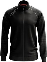 Masita | Trainingsjack Dames - Supreme - Sportvest - Comfortabel Sportvest - Zakken met Rits - Houdt warm - Voelt Licht aan - BLACK - 44