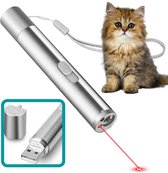 Beasti Toys Laserpen + USB - Kattenspeelgoed - Laserlampje - kat - 3 in 1 - Laserpen - Laserpointer - UV lamp